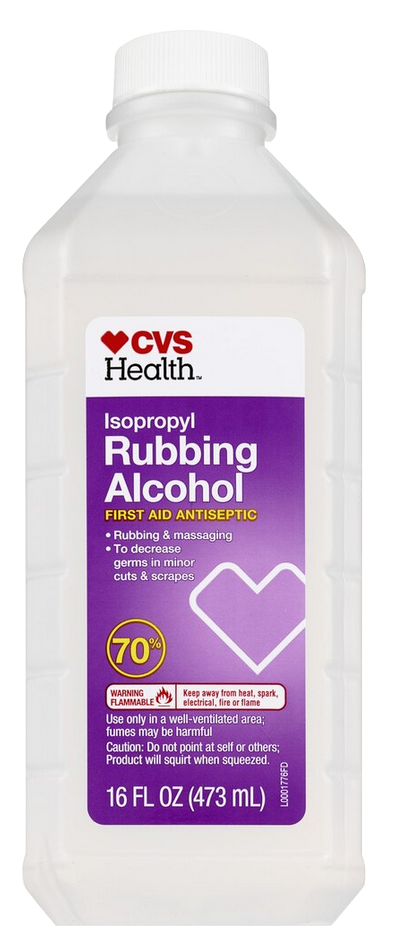 rubbing alcohol