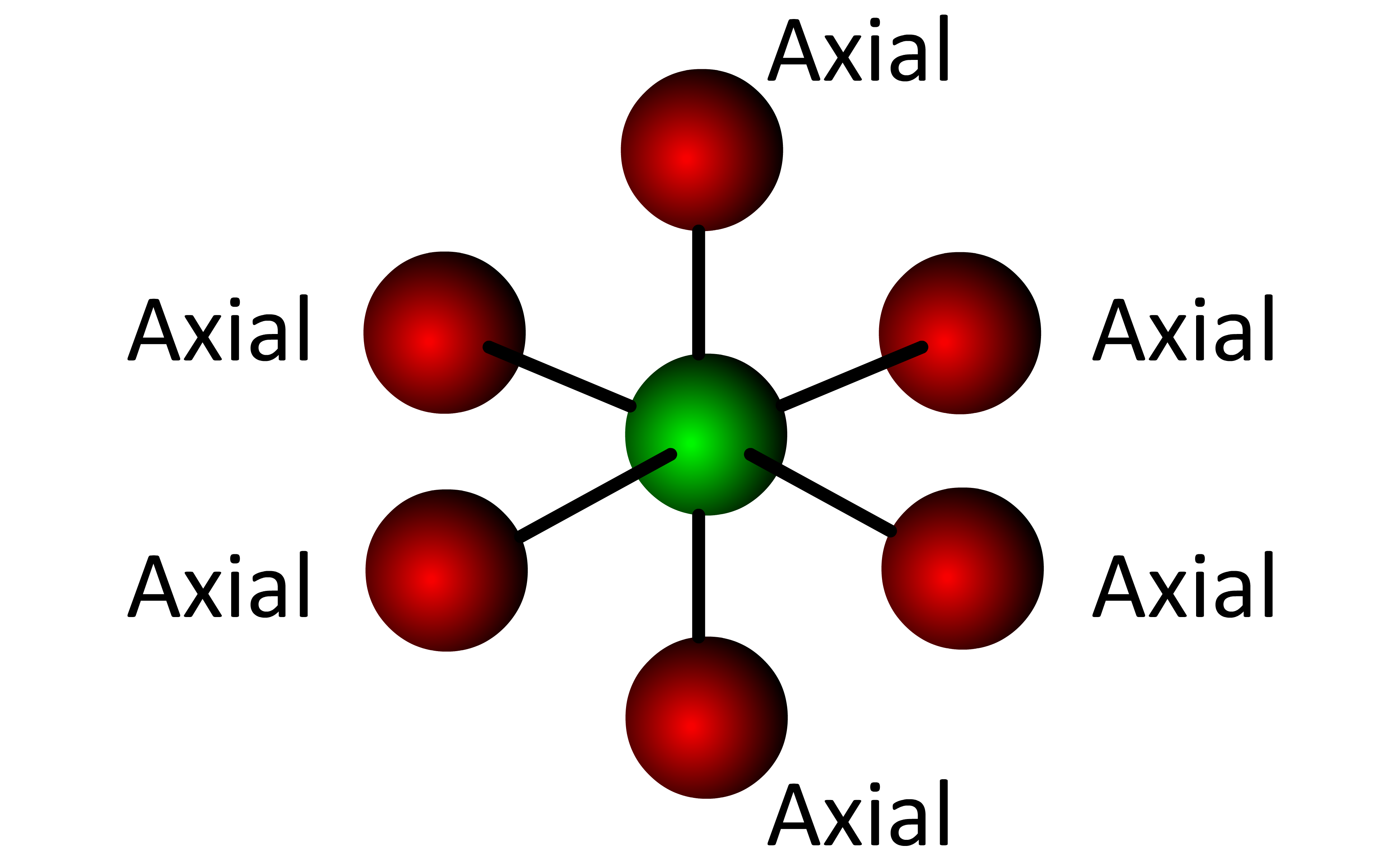Trigonal bipyramidal molecular geometry.